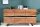 Sideboard Akazienholz Metall 118 cm in Natur Schwarz