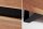 Sideboard Akazienholz Metall 118 cm in Natur Schwarz