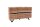 Sideboard Akazienholz Metall 118 cm in Natur Schwarz