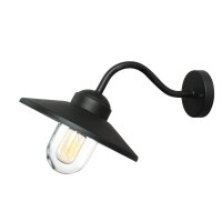 Applique extérieure acier inoxydable noir IP44...