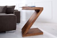 Beistelltisch Sheesham Holz 45x30 cm in Natur