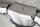 Sculpture murale tête de taureau 100 cm en argent