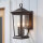 Wandlampe KENNETH in Bronze Aluminium IP44 außen