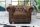 Sessel Kunstleder Holz 65 cm in Antik Braun