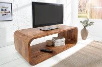 Table basse en bois de sheesham 100x106,7 cm en naturel