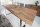 Esstisch recyceltes Teakholz Metall 180x15 cm in Natur