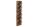 Weinregal Teakholz Metall 10 cm in Natur