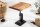 Beistelltisch Akazienholz Metall 43x180 cm in Natur Schwarz