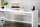 Bureau MDF laqué 20 cm en blanc brillant