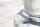 Vase Metall Ø 35 cm H: 60 cm in Silber
