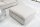 Hocker Strukturstoff Tonnentaschenfedern 100x31,8 cm in Natur
