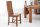 Chaise de salle à manger en bois de Sheesham fait main 56 cm en naturel