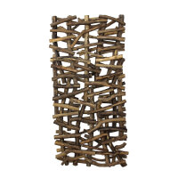 Sculpture murale en bois flotté artisanale 90 cm...
