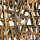 Sculpture murale en bois flotté artisanale 90 cm en nature