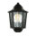 Applique extérieure verre déglise IP43 noir maison