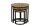 3er Set Beistelltische Holz Stahl Ø 28/38/46cm rund