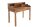 Schreibtisch mit Schublade Sheesham Holz in Natur 115x55 cm