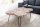 Couchtisch Akazienholz Metall 110 x 70 cm Baumscheiben