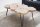 Couchtisch Akazienholz Metall 110 x 70 cm Baumscheiben