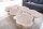 Couchtisch Akazienholz Metall 110 x 70 cm Baumscheiben