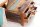Couchtisch mit Schublade recyceltem Holz Bunt Braun 70x70 cm