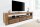 TV Lowboard Holz Sheesham 170 cm breit Schubladen großes Fach