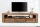 TV Lowboard Holz Sheesham 170 cm breit Schubladen großes Fach