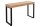 Schreibtisch MDF Eisen 120 x 75 cm Industrie Design