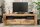 TV Lowboard 130 cm de large Bois massif fait main Moderne