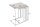 Set de 2 tables dappoint en bois recyclé et en métal, fabrication artisanale