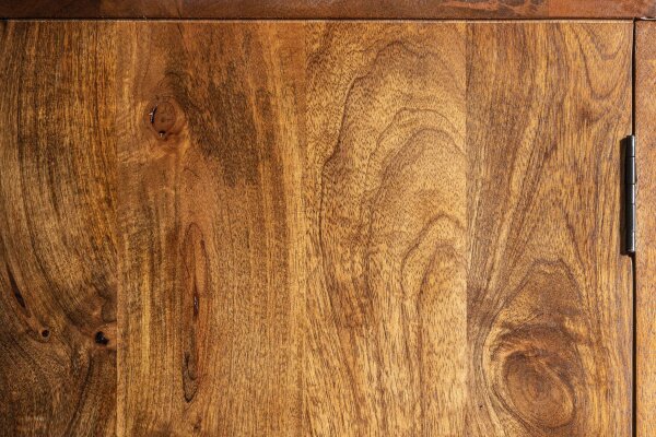 Highboard bambou manguier H : 140 cm tressage viennois Boho