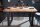Esstisch Mango Holz Metall 140 x 80 cm Kufengestell