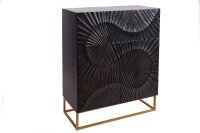 Highboard noir or 100 x 120 cm travail manuel bois...