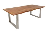 Table de salle à manger en bois dacacia...