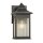 Applique ext&eacute;rieure marron vintage carr&eacute;e IP44 porte dentr&eacute;e