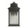Applique murale brune IP44 carrée extérieur design vintage