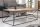 Table basse bois (chêne) métal 110 x 55 cm