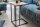 Table dappoint 43x35 cm forme C H : 63 cm Métal MDF