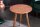 Beistelltisch Akazienholz Metall Kupfer antik Ø40cm Handmade
