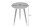 Table dappoint en bois dacacia métal 40x50 cm (lxh) artisanale