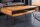 Table basse en bois de sheesham et métal 90 x 50 cm