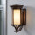 Wandlampe Außen in Creme Bronze Stahl Glas MERYL