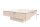 Couchtisch Sheesham Holz in Natur 70 x 70 cm