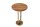 Table dappoint ronde Ø 45 cm Mango Bois Métal Travail manuel