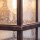 Lampe murale extérieure verre de pluie aluminium maison IP44