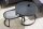 Couchtisch 2er Set MDF Hartglas Metall in Schwarz