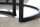 Couchtisch 2er Set MDF Hartglas Metall in Schwarz