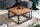 Table basse 2 pièces bois de sheesham métal