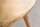 Table basse set de 2 pièces métal doré tripode fait main