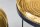 Table basse set de 2 pièces en or noir avec plateaux artisanaux